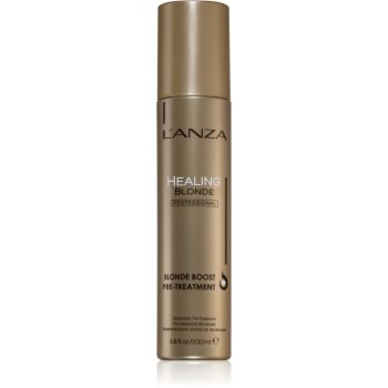 L\'anza Healing Blonde Blonde Boost spray protector inainte de vopsire