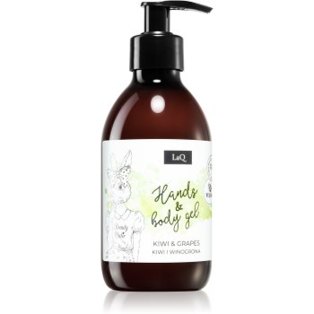 Laq bunny kiwi & grapes gel de duș energizant