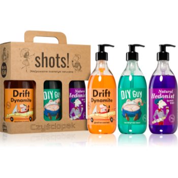 LaQ Shots! Drift Dynamite & DIY Guy & Natural Hedonist set cadou de Craciun image3