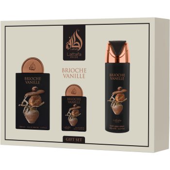 Lattafa Brioche Vanille set cadou unisex
