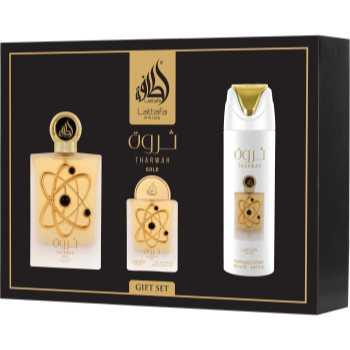 Lattafa Pride Tharwa Gold set cadou unisex