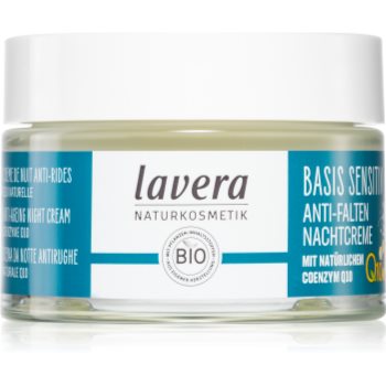 Lavera basis sensitiv q10 crema de noapte pentru fata cu coenzima q10