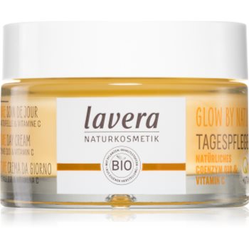 Lavera Glow by Nature crema de zi cu efect revigorant cu vitamina C