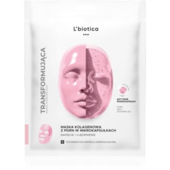 L’biotica Transforming Collagen Mask with PDRN in Microcapsules masca de colagen pentru fermitatea pielii
