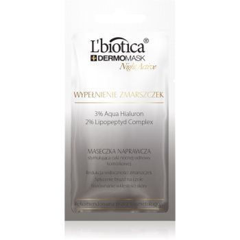 L’biotica DermoMask Night Active masca anti-riduri efect intens anti-rid