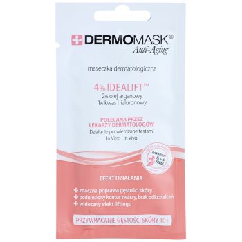 L’biotica DermoMask Anti-Aging Masca pentru a restabili densitatii pielii 40+