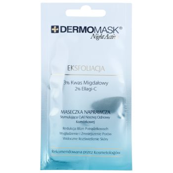 L’biotica DermoMask Night Active masca pentru exfoliere pentru definirea pielii