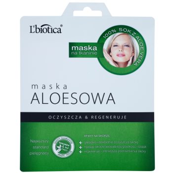 L'biotica Masks Aloe Vera masca pentru celule efect regenerator