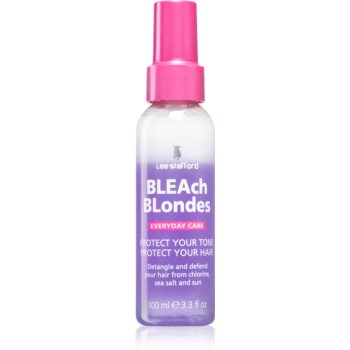 Lee Stafford Bleach Blondes spray de protecție pentru parul blond cu suvite