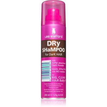 Lee Stafford Dry Shampoo sampon uscat pentru parul inchis la culoare