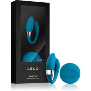 Lelo Tiani Duo Ocean Blue vibrator pentru cuplu Blue imagine noua