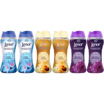 Lenor Mix Pack perle parfumate pentru