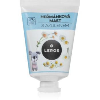 Leros camomile salve with azulene unguent pentru ten uscat și sensibil