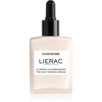 Lierac Sunissime The Self-Tanning Serum ser autobronzant pentru fata
