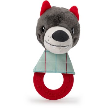 Lilliputiens Teething Rattle Louis jucărie pentru dentiție