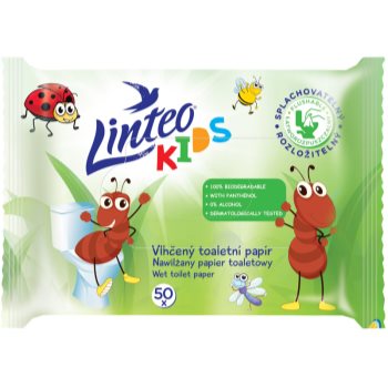 Linteo Kids Wet Toilet Paper hârtie igienică umedă pentru copii