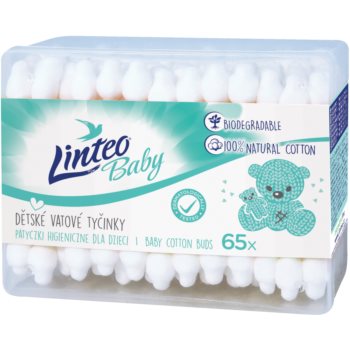 Linteo Baby bețișoare din bumbac pentru copii Linteo imagine noua