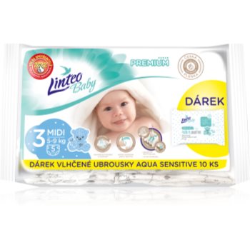 Linteo Baby Premium Midi scutece de unică folosință