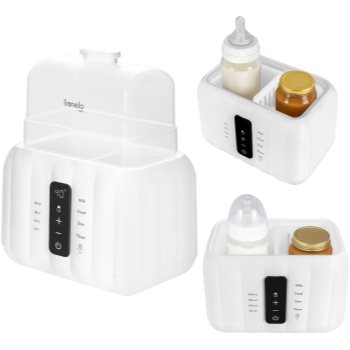 Lionelo Thermup Double White Bottle Warmer 6in1 багатофункціональний підігрівач пляшечок 6 в 1 1 кс
