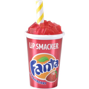 Lip Smacker Fanta Strawberry balsam de buze elegant, in borcan image