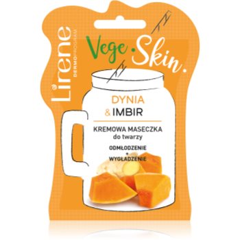 Lirene vege skin pumpkin & ginger crema-masca pentru reducerea semnelor de imbatranire