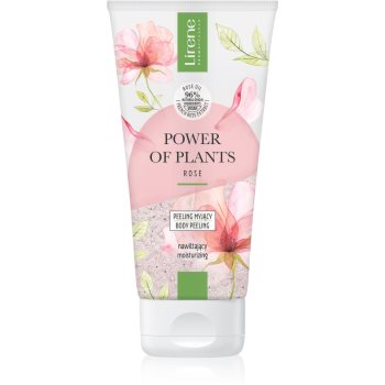 Lirene Power of Plants Rose gel exfoliant cu efect de hidratare