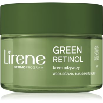 Lirene Green Retinol 50+ crema de noapte cu efect lifting împotriva îmbătrânirii pielii Lirene