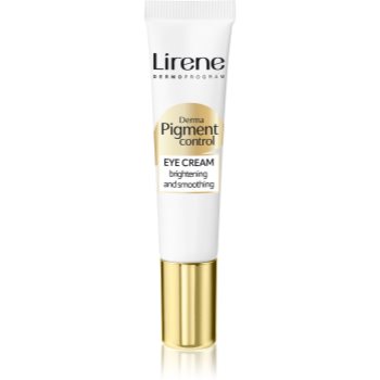Lirene Derma Pigment Control Brightening Eye Cream cremă de ochi cu efect de netezire și de iluminare