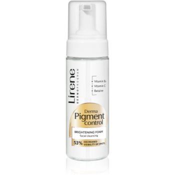 Lirene Derma Pigment Control Brightening Foam spuma de curatare ce ofera stralucire pentru piele cu hiperpigmentare