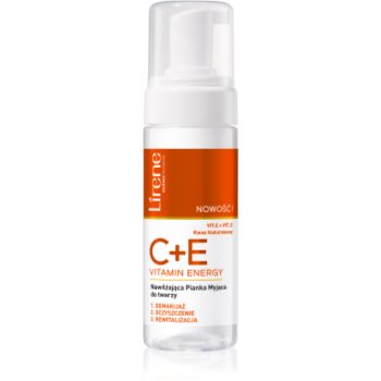 Lirene C+E Vitamin Energy crema hidratanta pentru curatare cu vitamine C si E image3