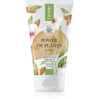 Lirene Power of Plants Almond gel de curatare cremos faciale