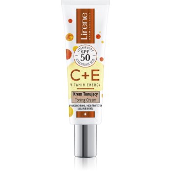Lirene Vitamin Energy C+E cremă pentru față pentru uniformizarea nuantei tenului