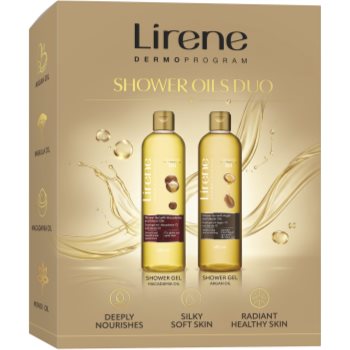 Lirene Shower Oils Duo set cadou pentru piele neteda si delicata
