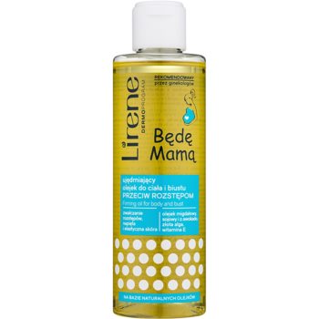 Lirene Mother to Be ulei cu efect de fermitate pentru corp și zona decolteului impotriva vergeturilor Lirene Cosmetice și accesorii