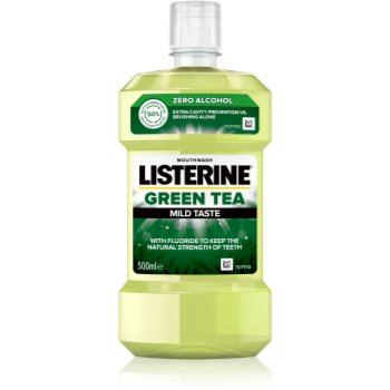Listerine Green Tea apa de gura pentru a intari smaltul dintilor Listerine