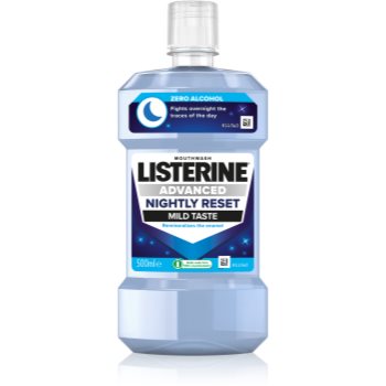 Listerine Advanced Nightly Reset Apa de gura remineralizantăputernica