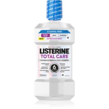 Listerine Total Care Extra Mild рідина для полоскання рота без алкоголя 500 мл