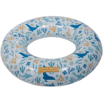 Little Dutch Ocean Dreams Swim Ring Blue colac gonflabil
