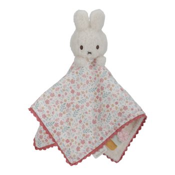 Little Dutch Miffy Fluffy Lucky Blossom Cuddle Cloth jucărie de adormit - Sellmag.ro