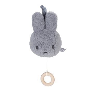Little Dutch Music Box Miffy Fluffy Blue jucărie suspendabilă contrastantă cu melodie