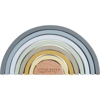 Little dutch wooden rainbow curcubeu pliabil din lemn