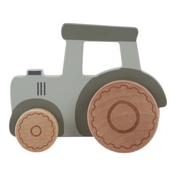 Little Dutch Little Farm Wooden Tractor jucarie din lemn