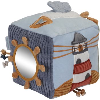 Little dutch soft activity cube sailors bay cuburi de jucărie moi și senzoriale