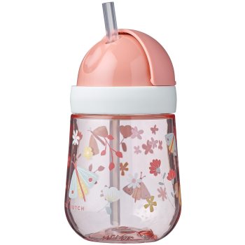 Little dutch straw cup flowers & butterflies ceasca cu pai