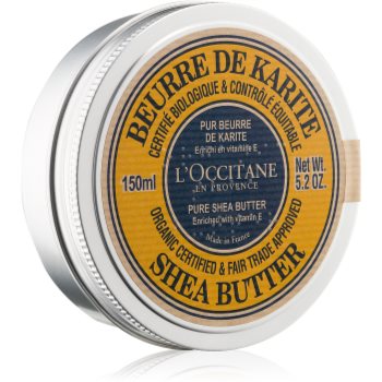L’Occitane Karité Shea Butter Organic Certified BIO 100% unt de shea pentru piele uscata L’Occitane