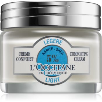 L’Occitane Karité Face Comforting Cream cremă ușoară pentru față unt de shea