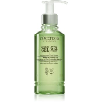 L’occitane gel to-foam gel demachiant