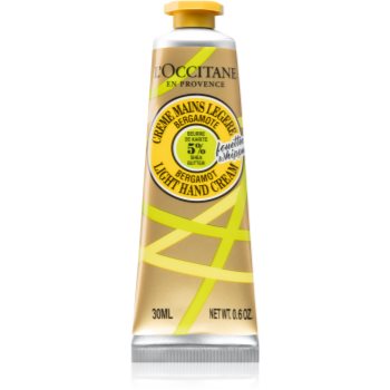 L’Occitane Shea Butter Bergamot Light Hand Cream crema de maini unt de shea