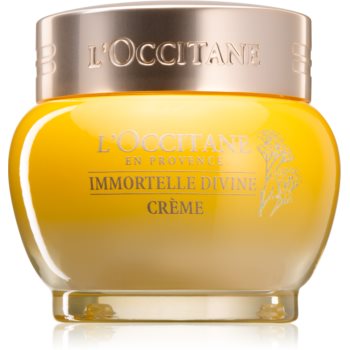 L’Occitane Immortelle Divine Crème crema de fata împotriva îmbătrânirii pielii L'occitane imagine noua inspiredbeauty