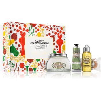 L’occitane delicious almond collection set cadou (pentru maini si corp)